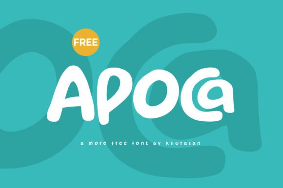 Apoca: A Modern Handwritten Font for Editorial Design