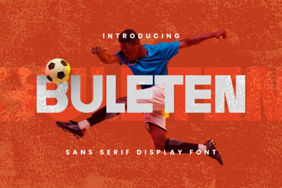 Buleten: A Modern Sans Serif Font for Editorial Design