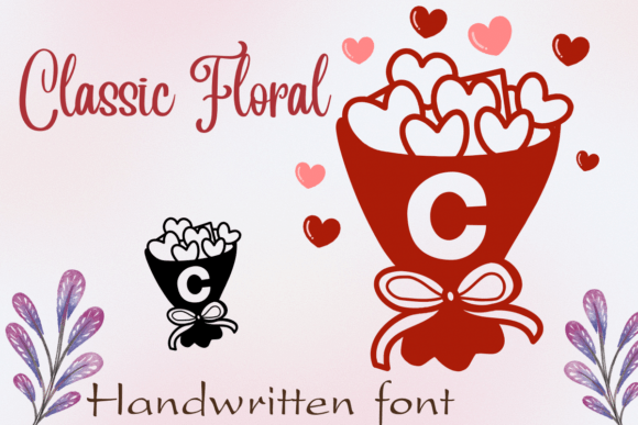 Classic Floral: A Timeless Typeface for Editorial Design