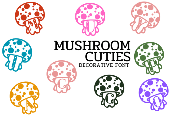 Discover the Charm of Mushroom Cuties in Editorial Design