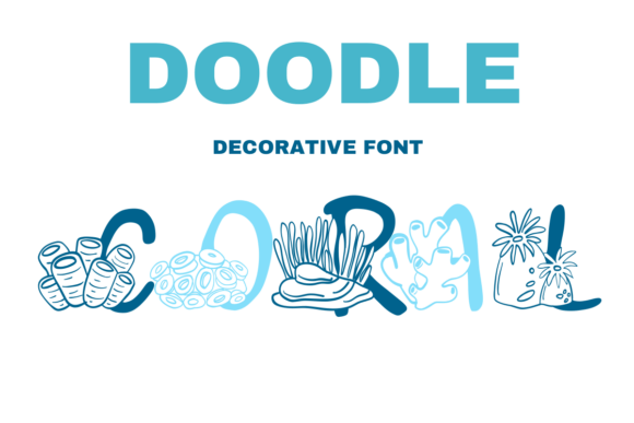 Doodle Coral Font for Business Branding