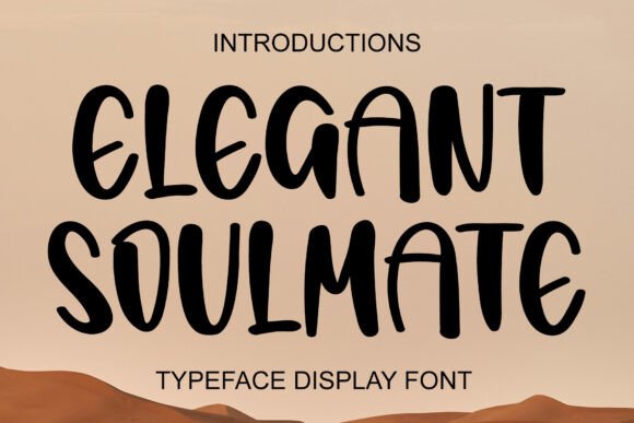 Elegant Soulmate Font for Editorial Design