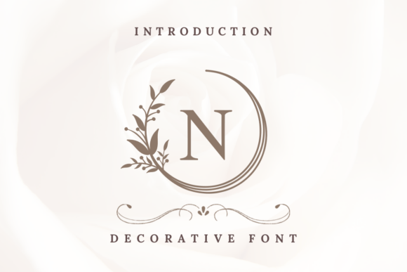 Floral Emblem: A Handwritten Font for Polished Branding