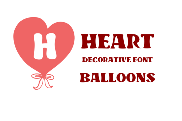Heart Balloons Font Review: A Playful Addition to Your Design Toolkit