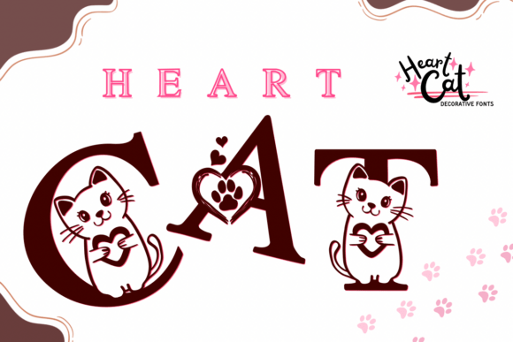 Heart Cat Font Review: A Playful Touch for Branding Projects