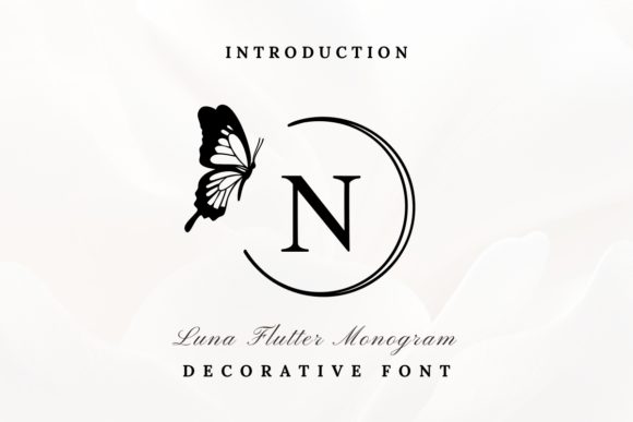 Luna Flutter Monogram for Campaign Creativity