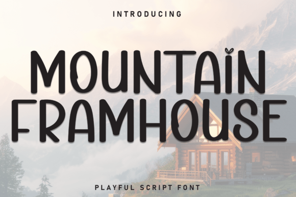Mountain Framhouse: A Designerβs Take on a Display Font