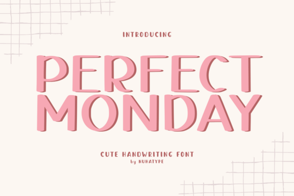 Perfect Monday: A Playful Sans Serif for Modern Publishing