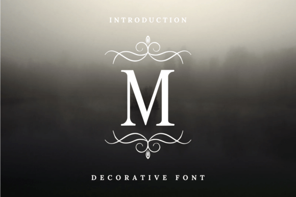 Royal Monogram Font for Web Design