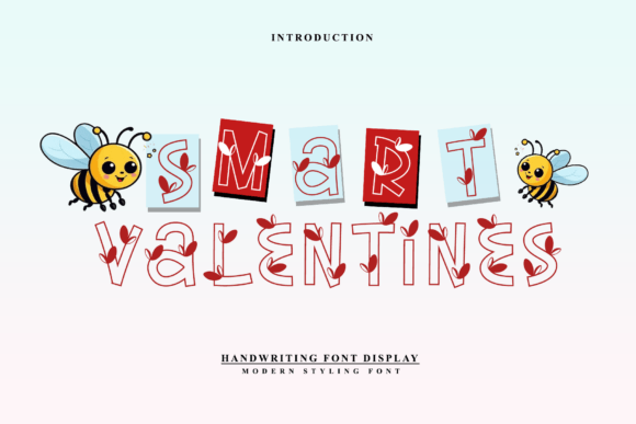 Smarts Valentines: A Playful Display Font for Modern Branding