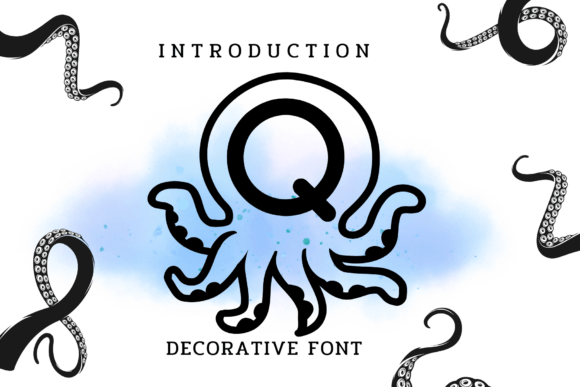 Squid Sea Font for Handmade Creations