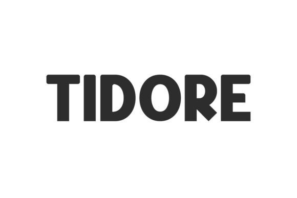 Tidore Font for Modern Business Branding