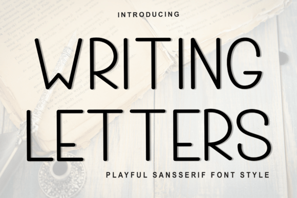 Writing Letters: A Modern Sans Serif for Editorial Elegance